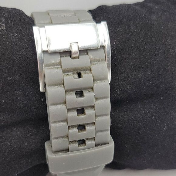 FOSSIL PR5440 Men's Silicone Analog Black Dial Quartz Genuine Wrist Watch BC28 - Picture 6 of 11